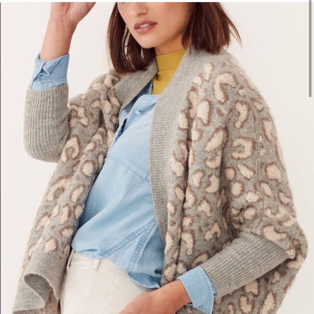 Anthropologie Hadley Knit Kimono